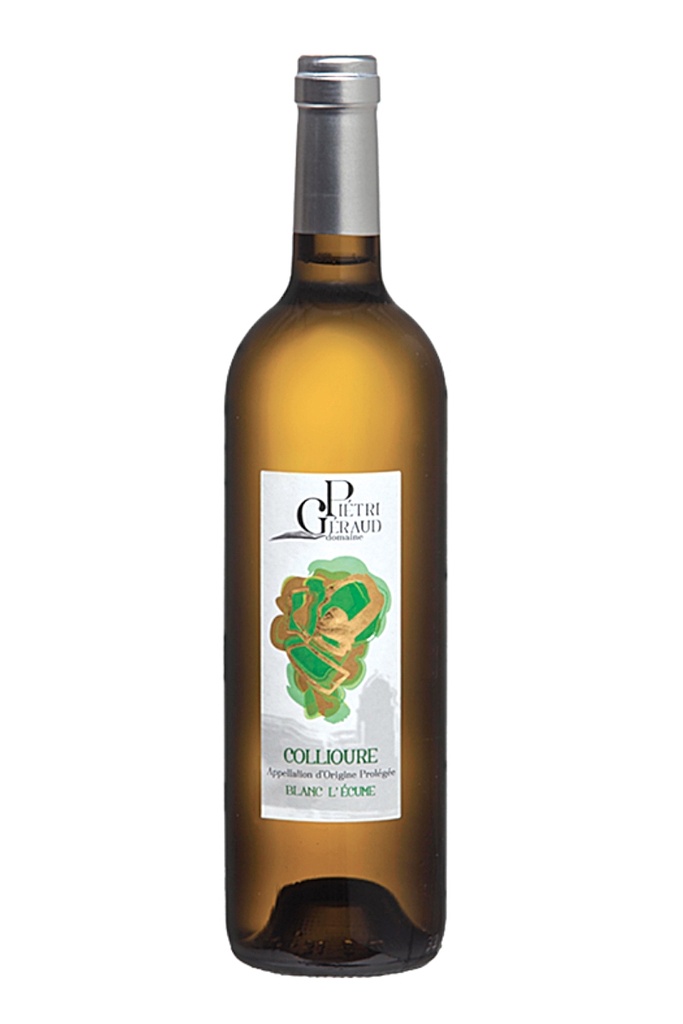 PIÉTRI GÉRAUD L'ÉCUME COLLIOURE BLANC