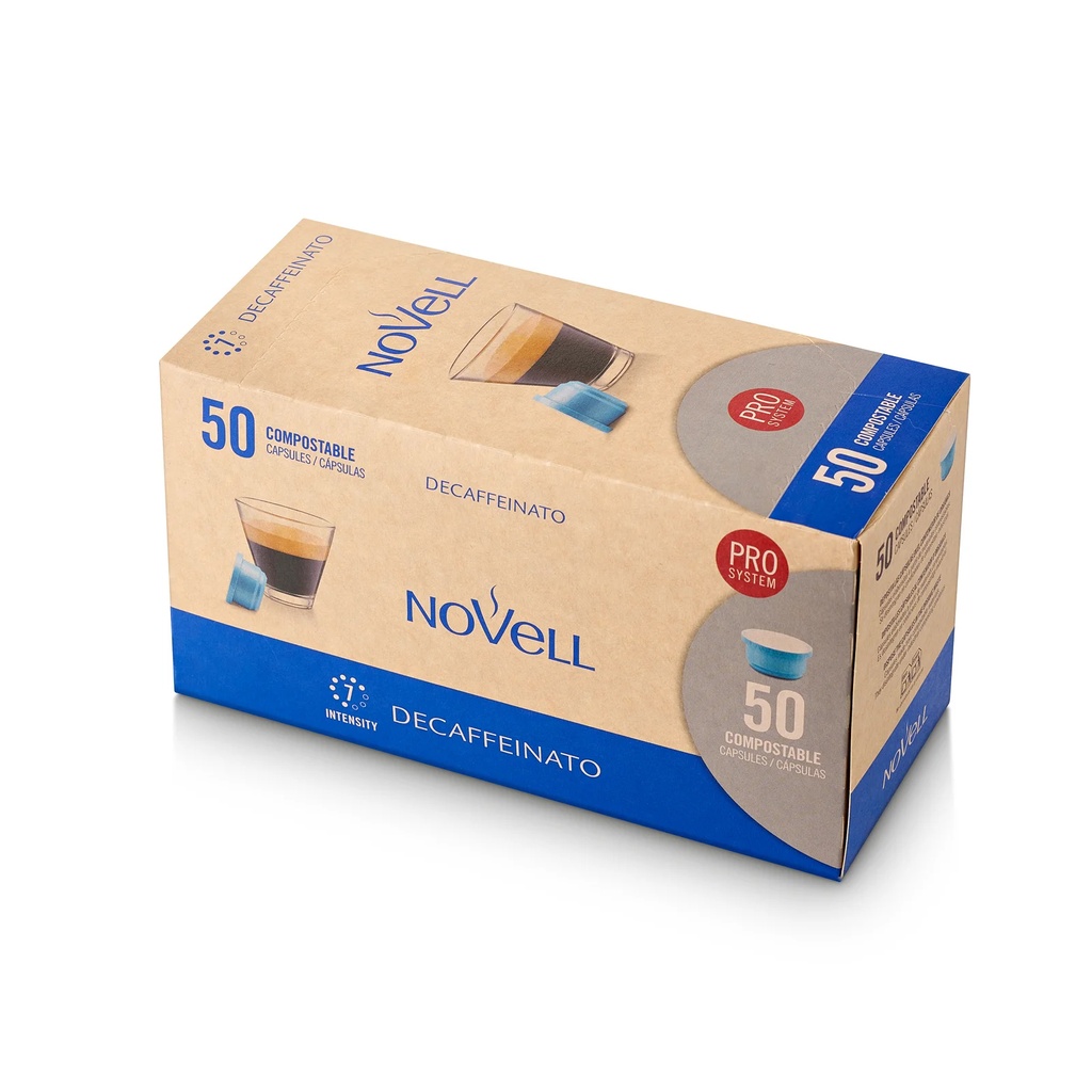 CAFES NOVELL DESCAFEINAT 50U PRO COMPOST