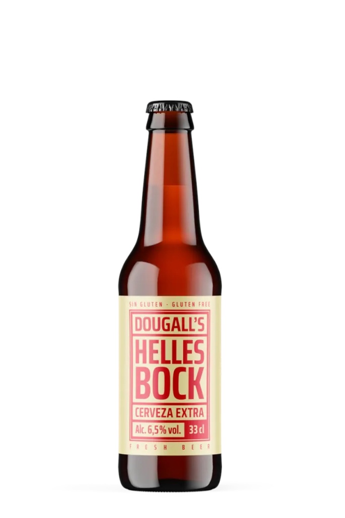 CERVESA DOUGALL'S HELLES BOCK 0,33L.