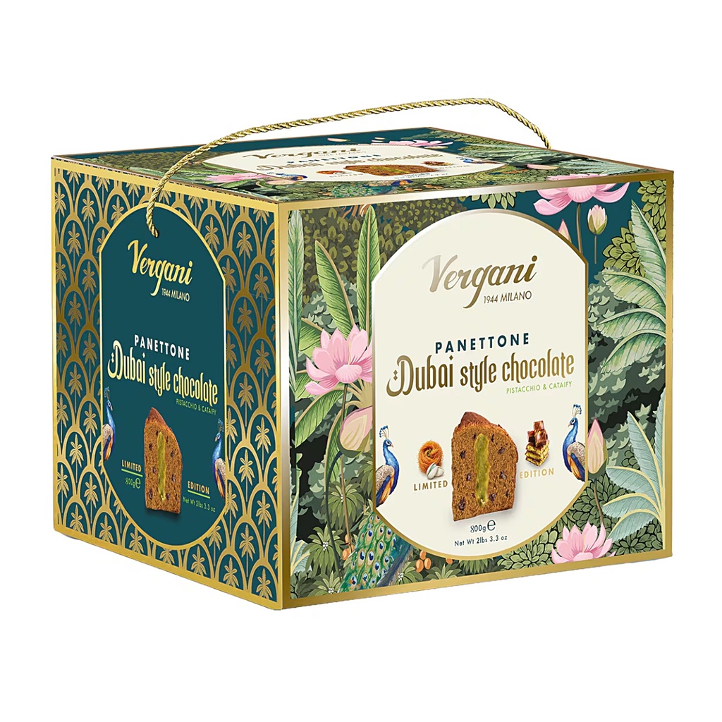 VERGANI PANETTONE DUBAI STYLE CHOCOLATE 800g