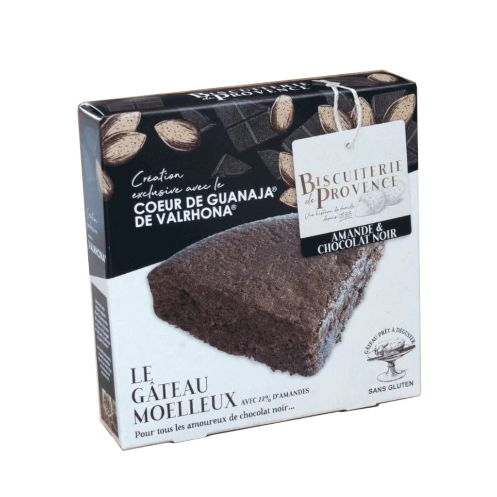 LE GATEAU MOELLEUX PASTEÑ DE CHOCOLATE NEGRO CON ALMENDRAS 225g