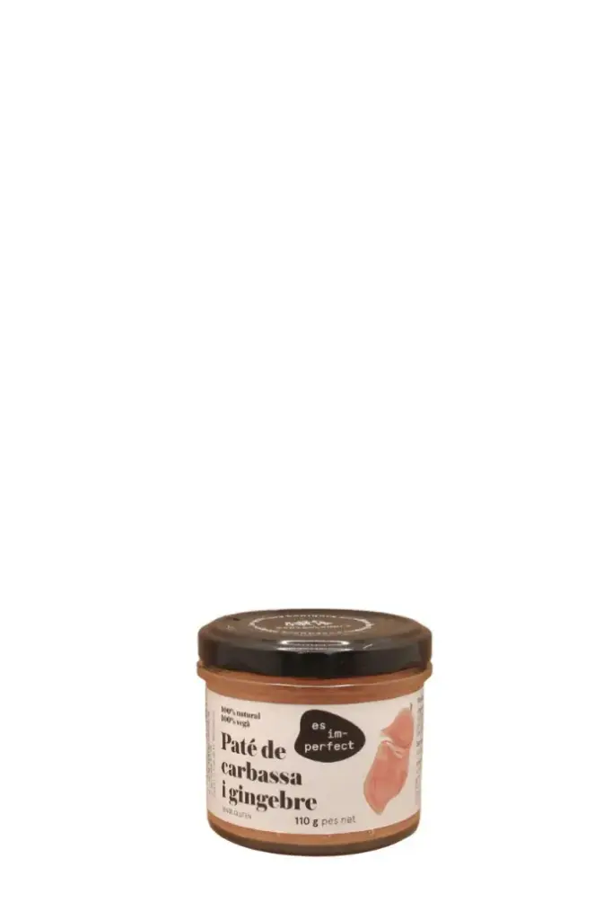 PATÉ DE CARBASSA I GINGEBRE 110g