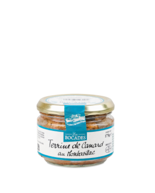 LES BOCADES TERRINE DE CANARD AU MONBAZILLAC 175g