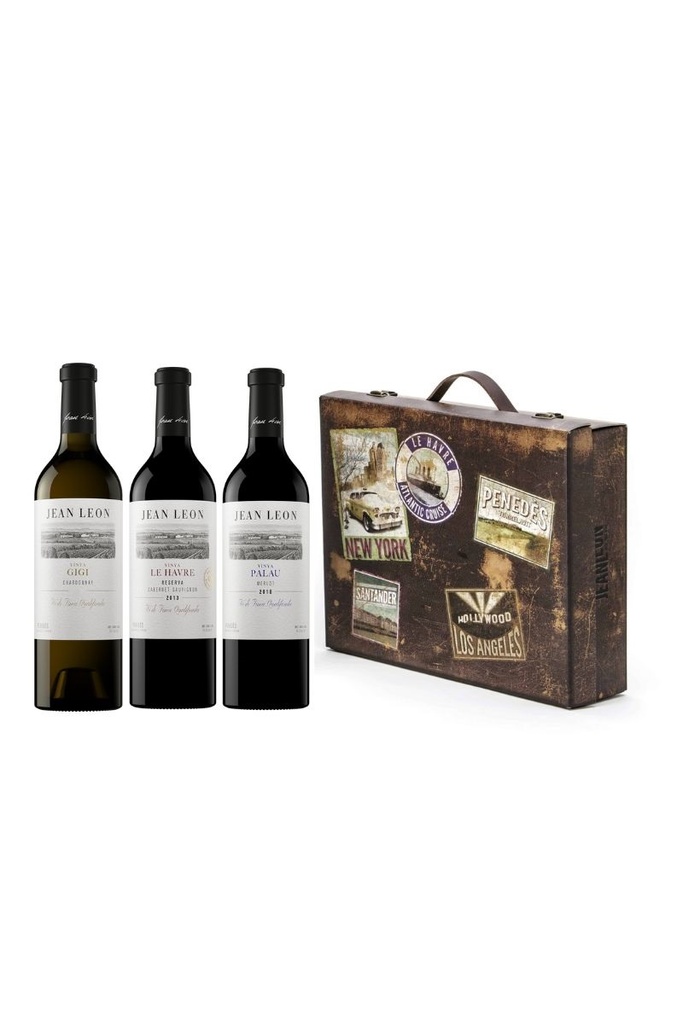 EC JEAN LEON MALETA 3 BOT. 2 NEGRE + 1 BLANC