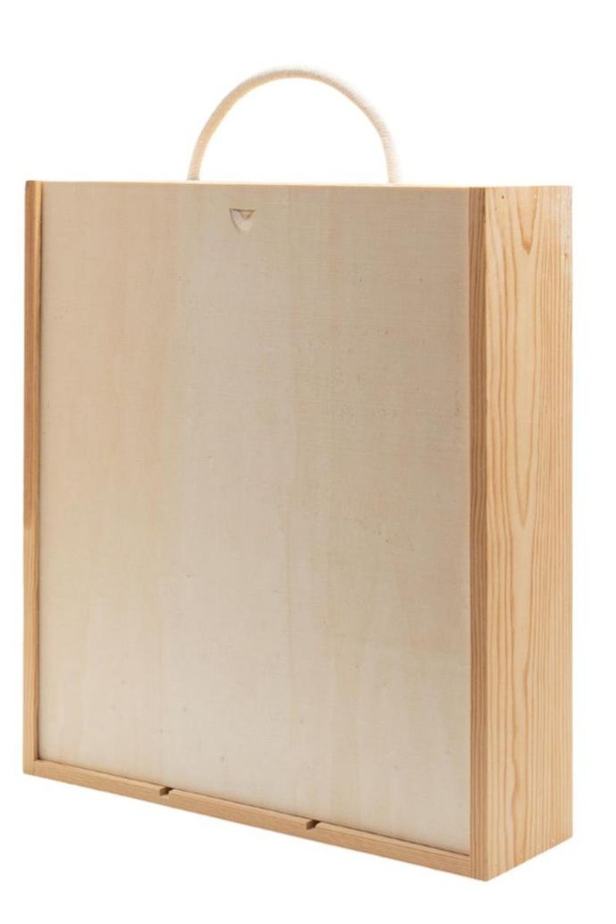 CAJA DE MADERA 3 BOT.