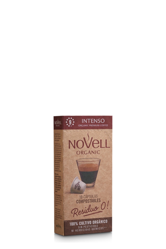 NOVELL INTENSO ORGANIC COMPOSTABLE (10 CAPSULES)
