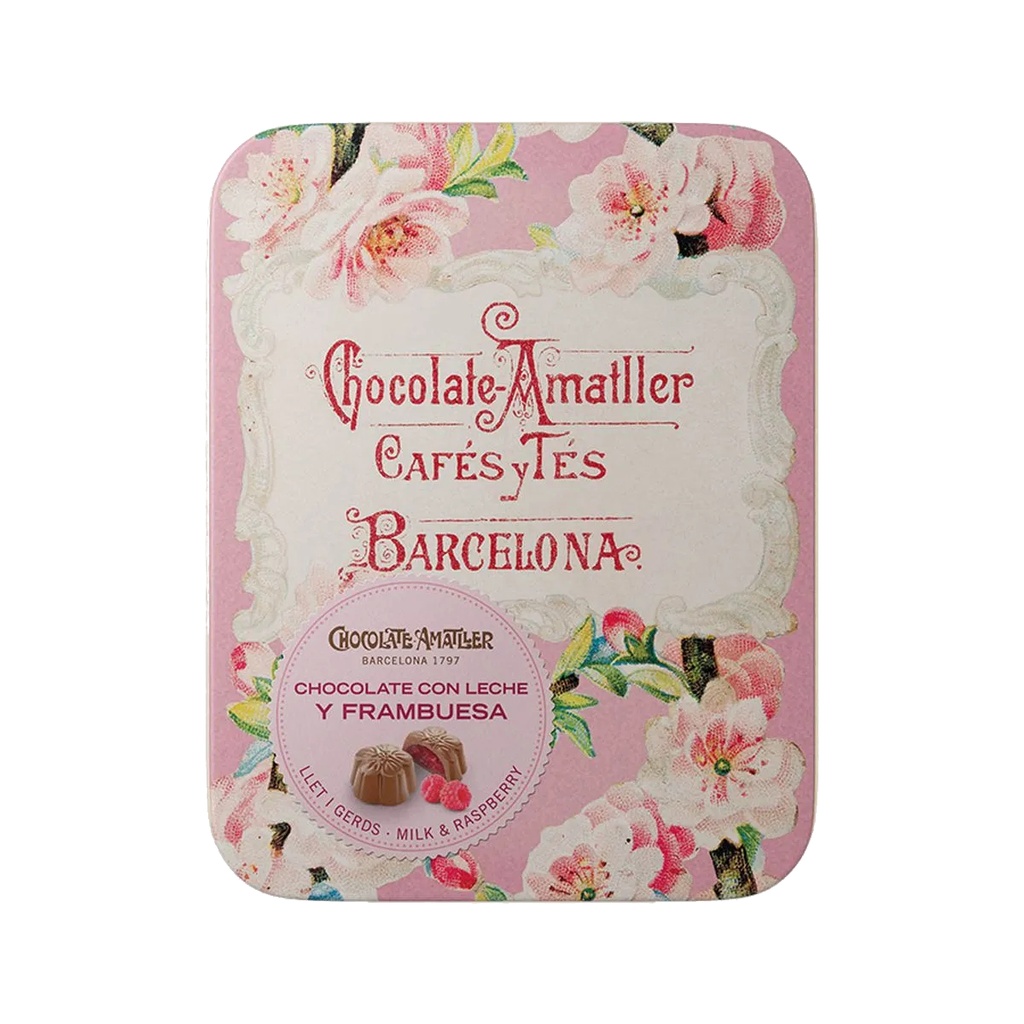 AMATLLER FLORS XOCOLATA AMB LLET I GERDS (LLAUNA) 72g