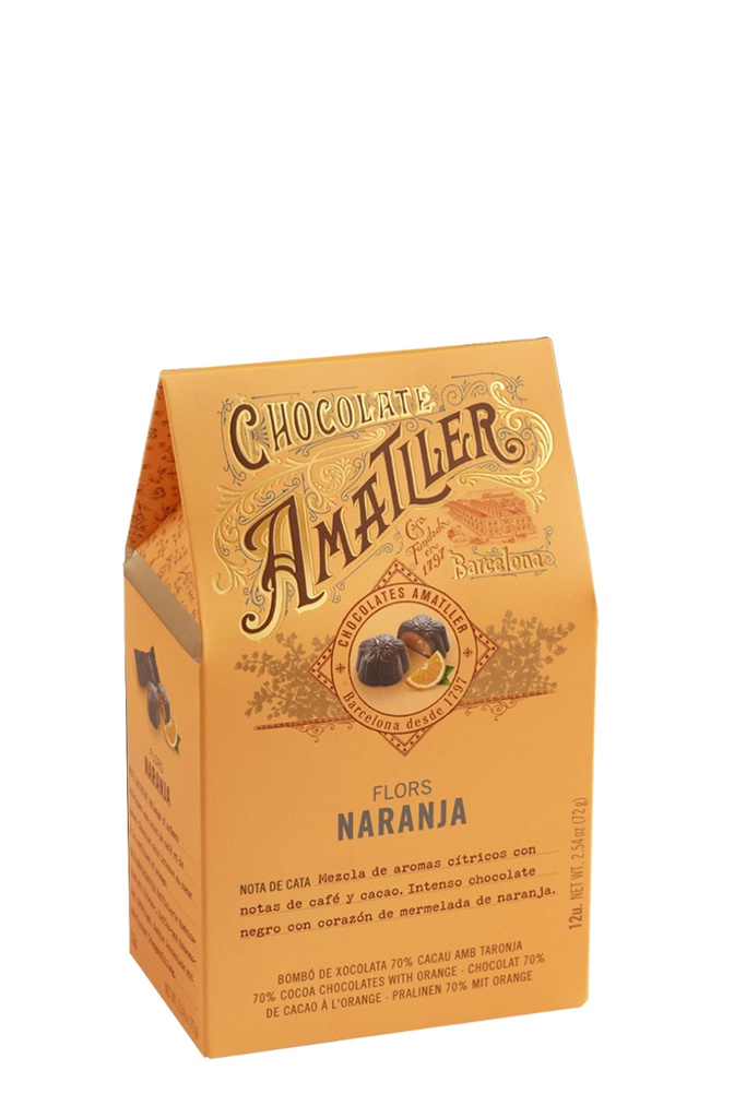 AMATLLER FLORS NARANJA CAPSA TARONJA 72g