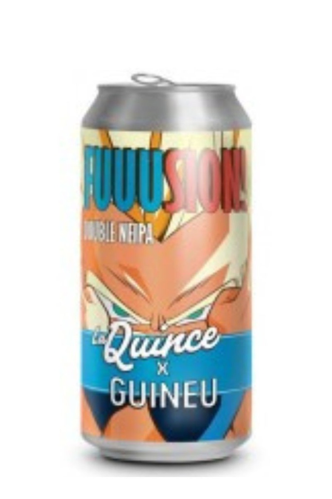 CERVEZA LA QUINCE FUUUSIÓ LATA 0,44L.