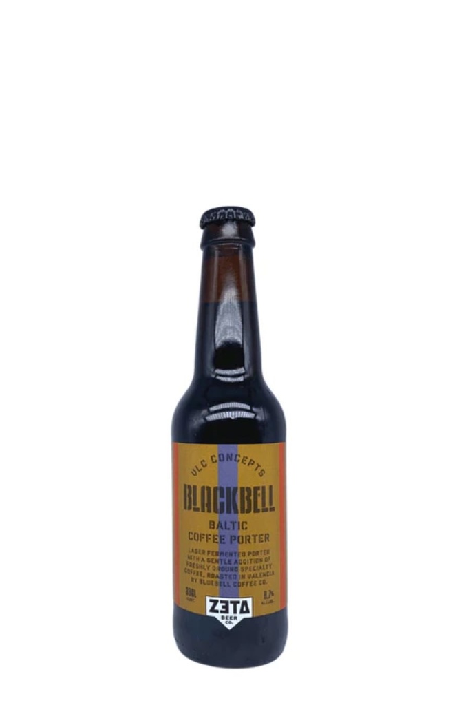 CERVEZA ZETA BLACKBELL 0,33L.