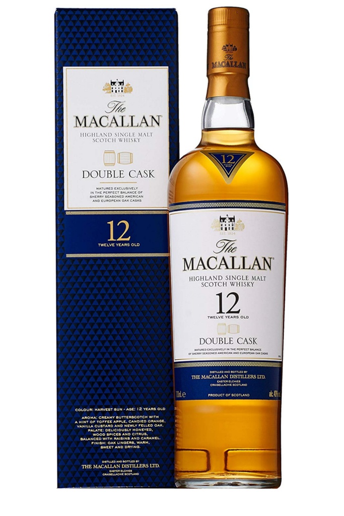 WHISKY THE MACALLAN 12 ANYS DOUBLE CASK 0,70