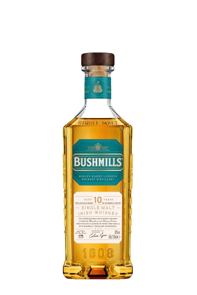 WHISKY BUSHMILLS 10 ANYS MALTA 0,70