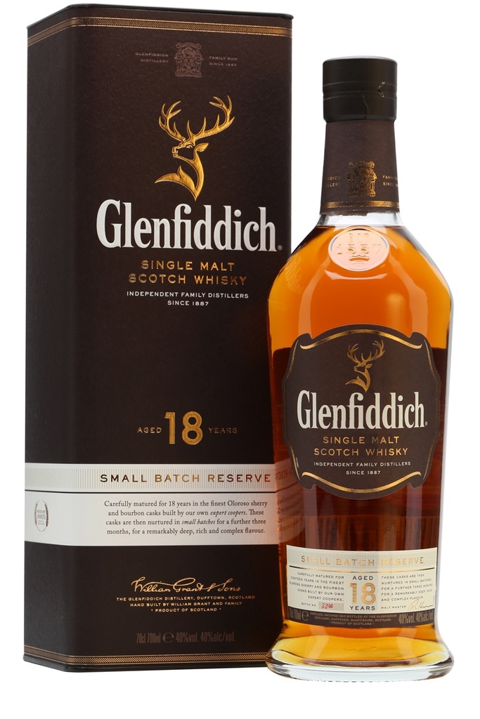 WHISKY GLENFIDDICH 18 ANYS