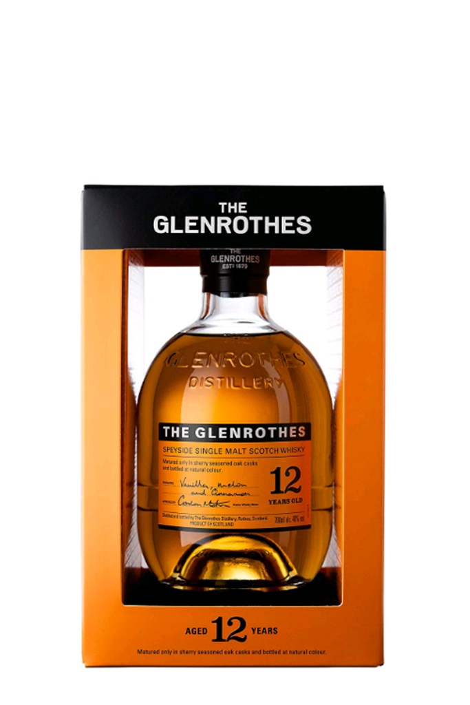 WHISKY THE GLENROTHES 12 ANYS
