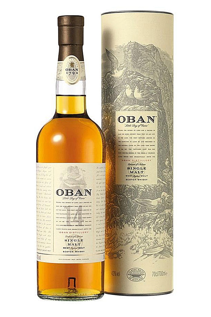 WHISKY OBAN 14 ANYS 0,70