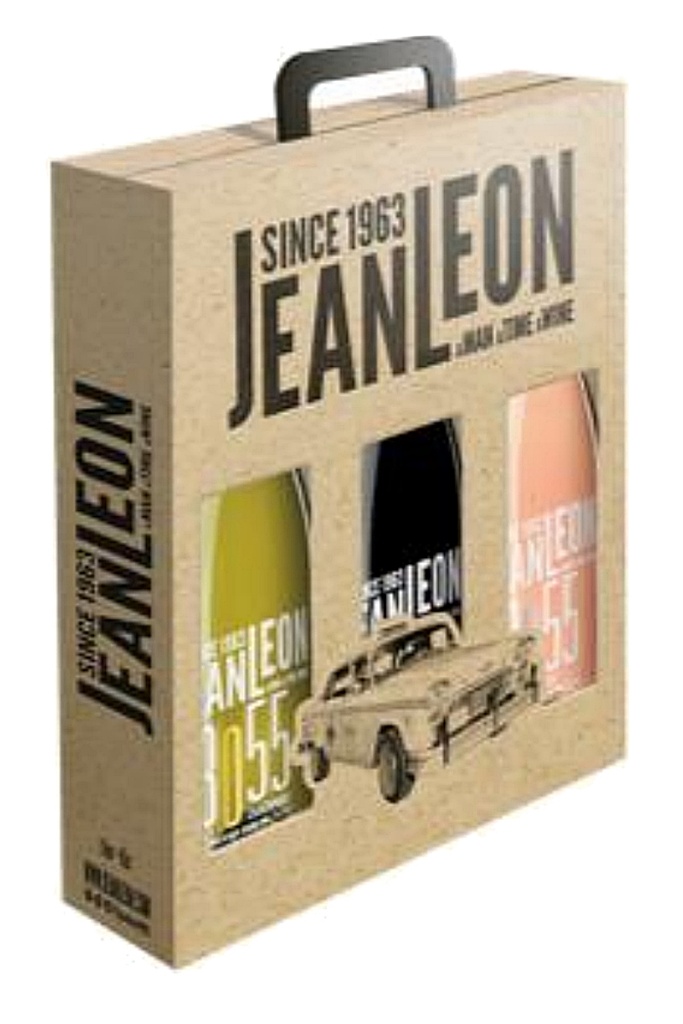 PACK JEAN LEON 3055 3 BOT. CARTÓN