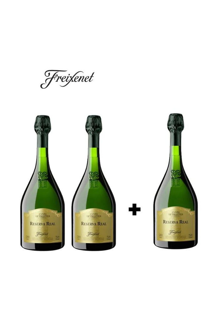 PACK FREIXENET RESERVA REAL BRUT 2+1
