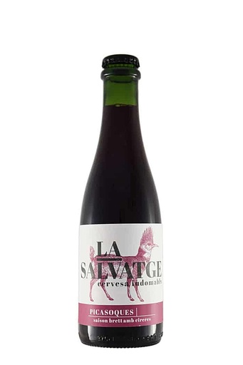 [4290] CERVESA LA SALVATGE PICASOQUES 0,375L.