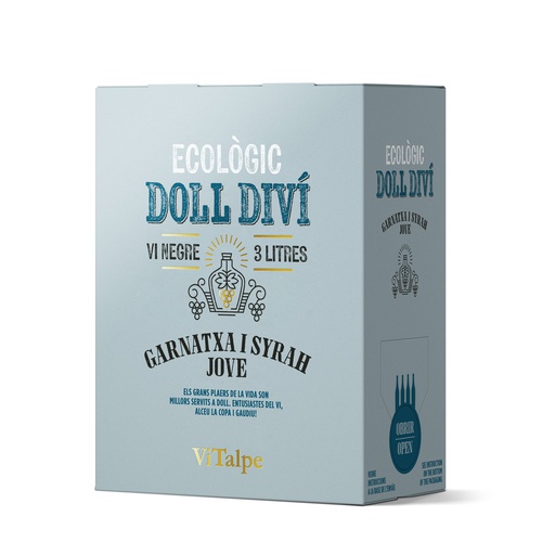 [09016] BOX VITALPE NEGRE GARNATXA SYRAH ECO 5L.