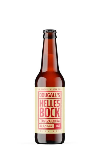 CERVESA DOUGALL'S HELLES BOCK 0,33L.