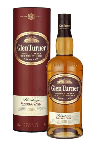 [22393] WHISKY GLEN TURNER HERITAGE DOUBLE CASK 0,70