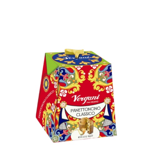 [610132380] VERGANI MINI PANETTONE CLASSICO 100g