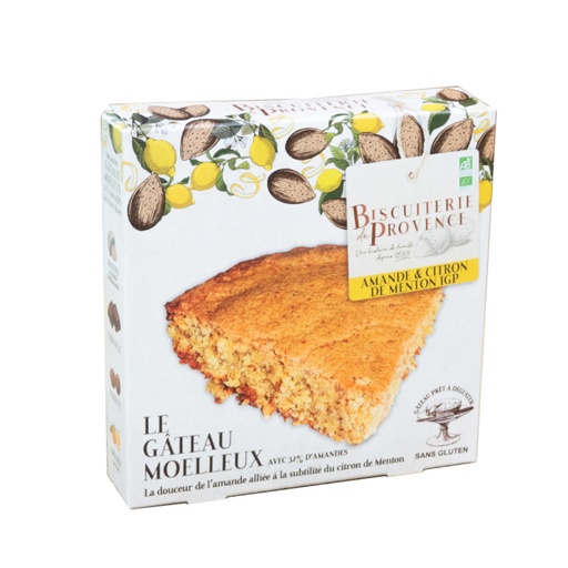[610107384] LE GATEAU MOELLEUX PASTEL DE ALMENDRAS Y LIMÓN 225g