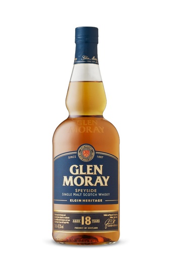 [22412] GLEN MORAY HERITAGE 18 ANYS 0,70 L.
